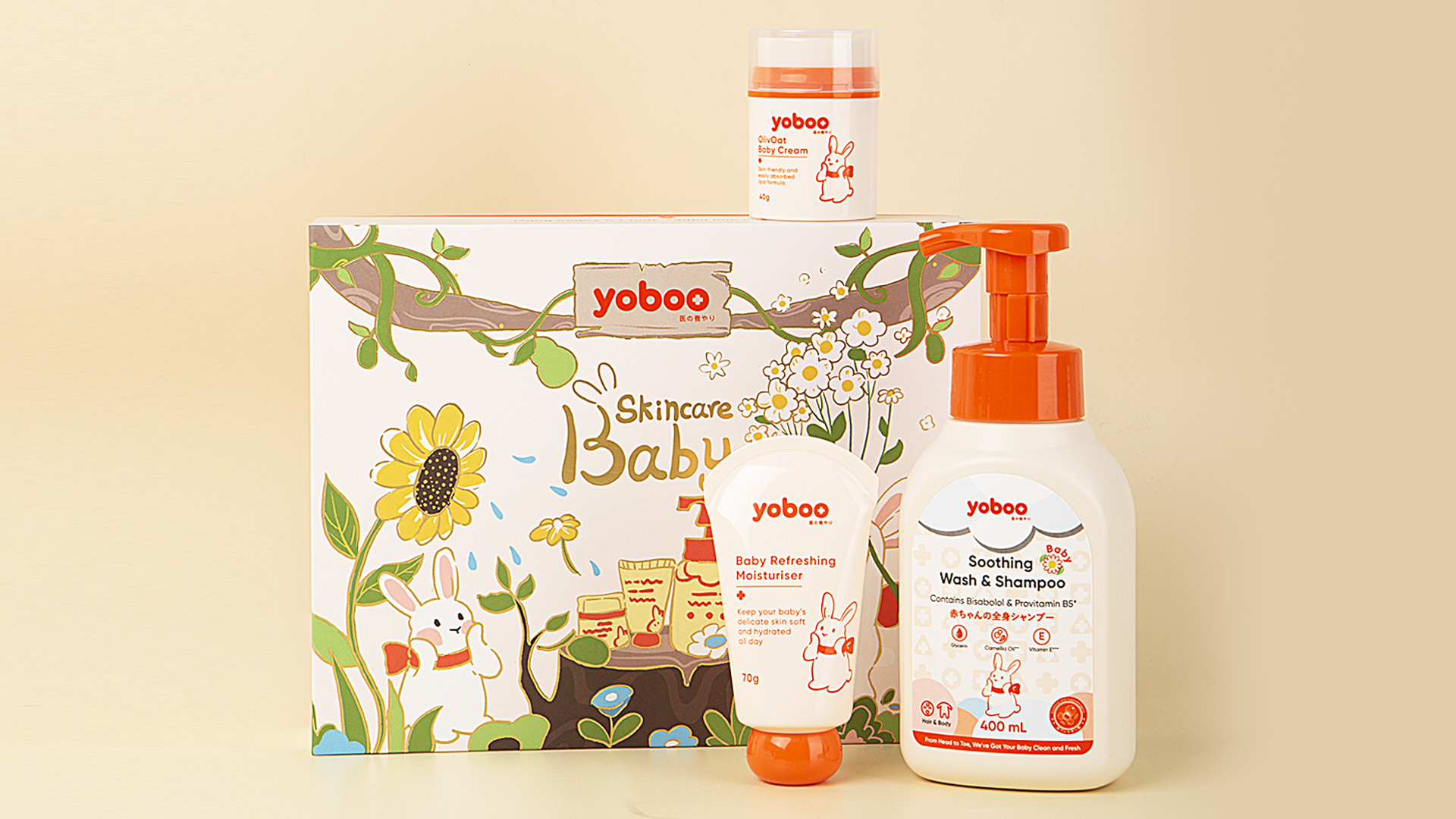 yoboo Baby Skincare Set